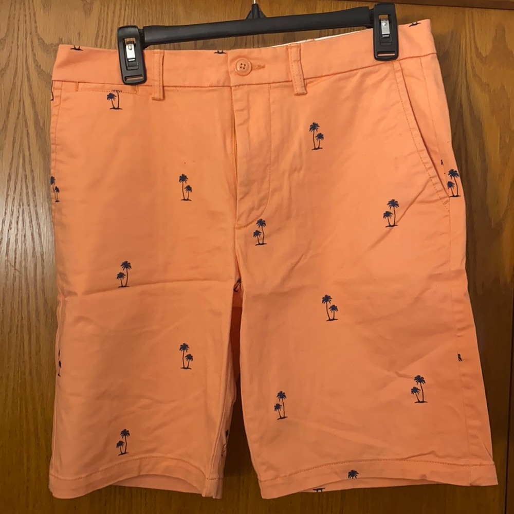 Old Navy Palm Tree Flat Front Short